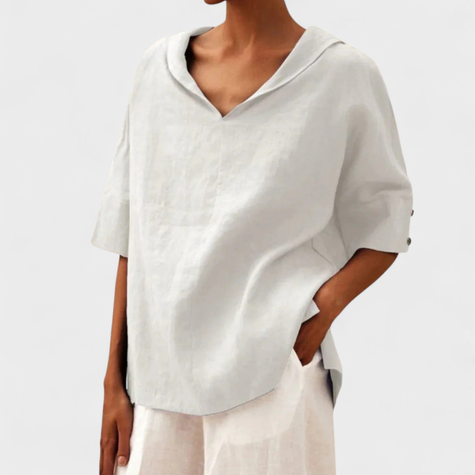 Liliana – Blusa de Lino