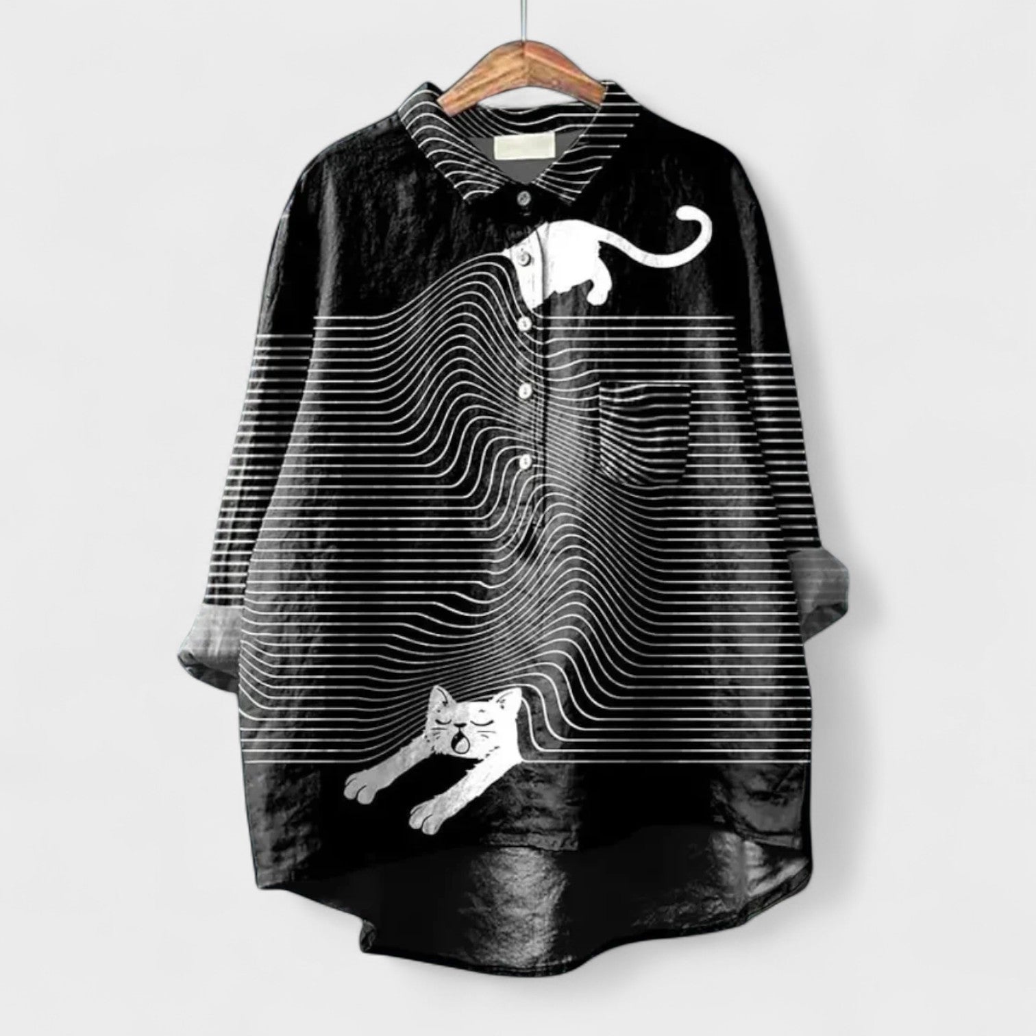 Elisabete - Camisa con patrones para señora