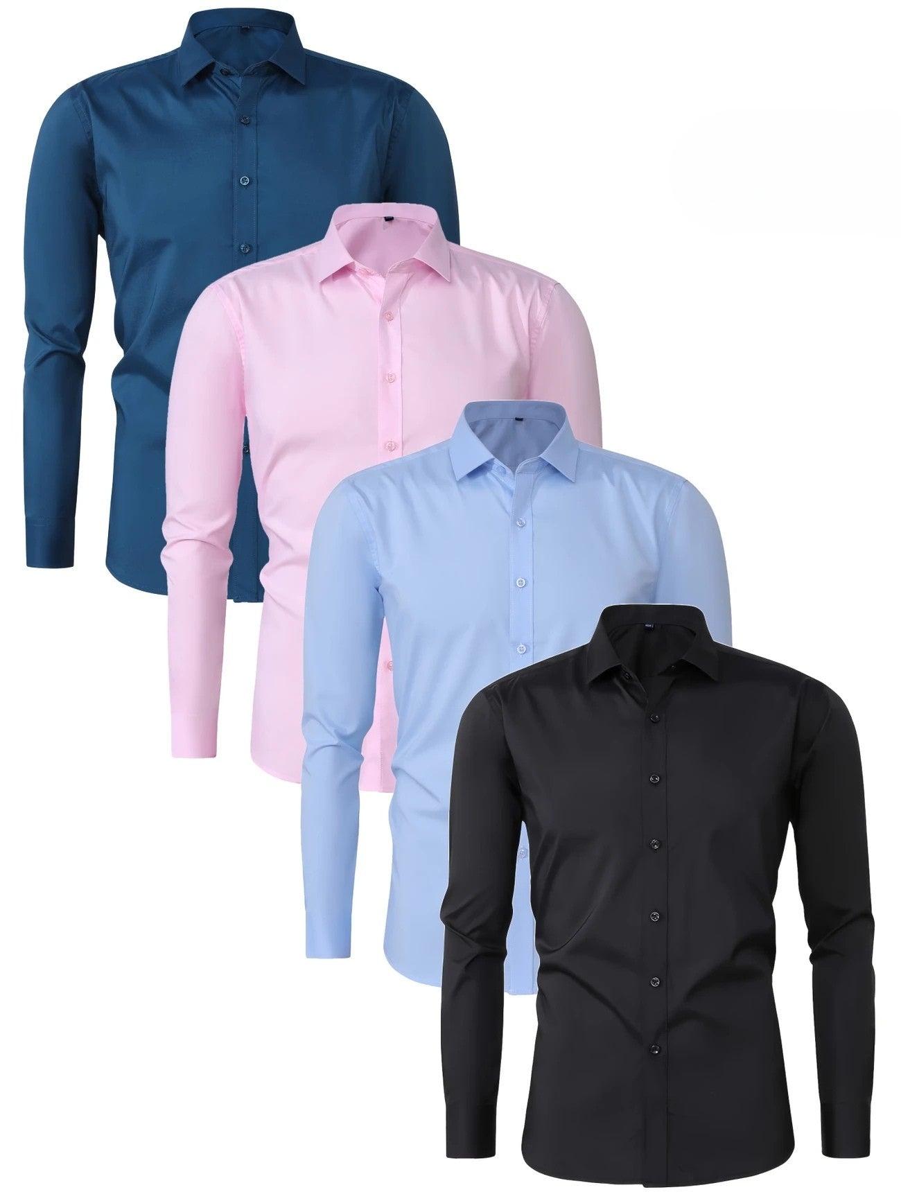 Savrani™ | Camisa elegante de mangas largas con botones