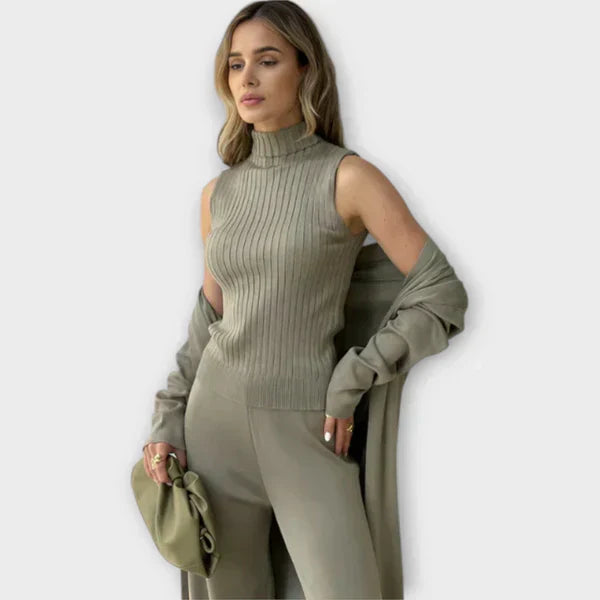 Sandra - Conjunto elegante de 3 piezas
