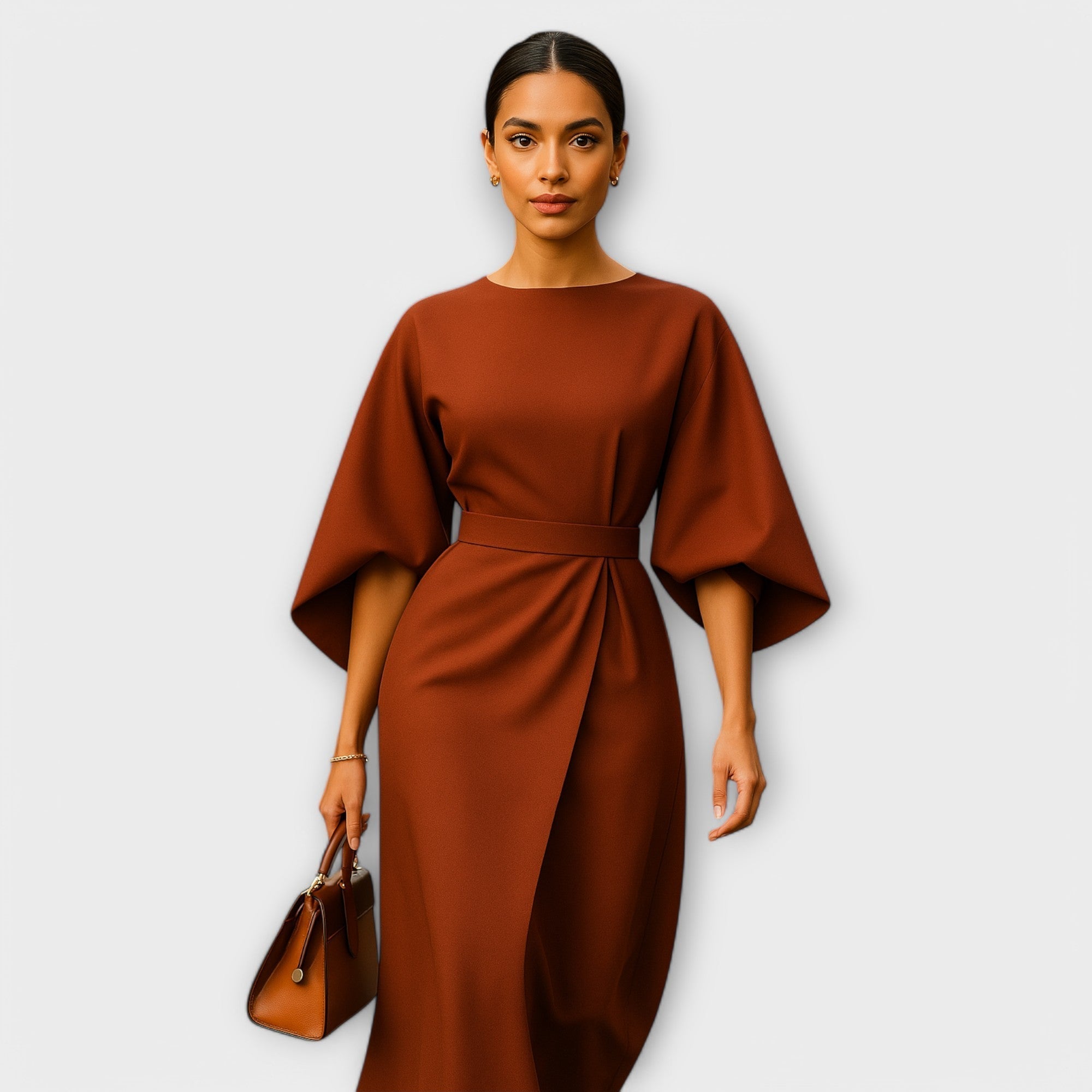 Sonia - Vestido elegante con mangas