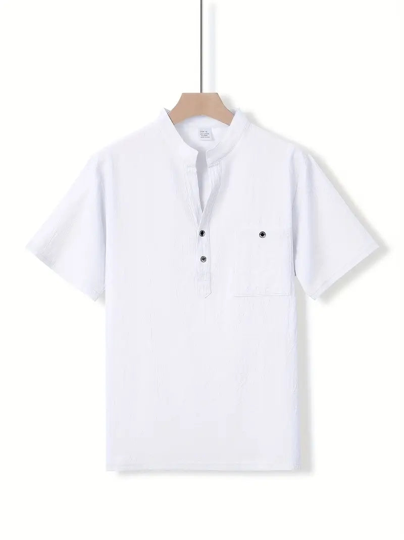 Savrani™ | Camisa elegante de mangas cortas