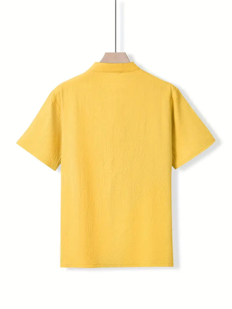 Savrani™ | Camisa elegante de mangas cortas