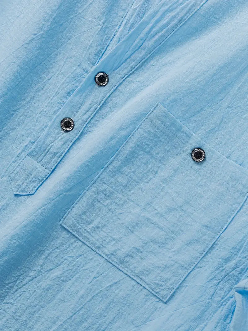 Savrani™ | Camisa elegante de mangas cortas