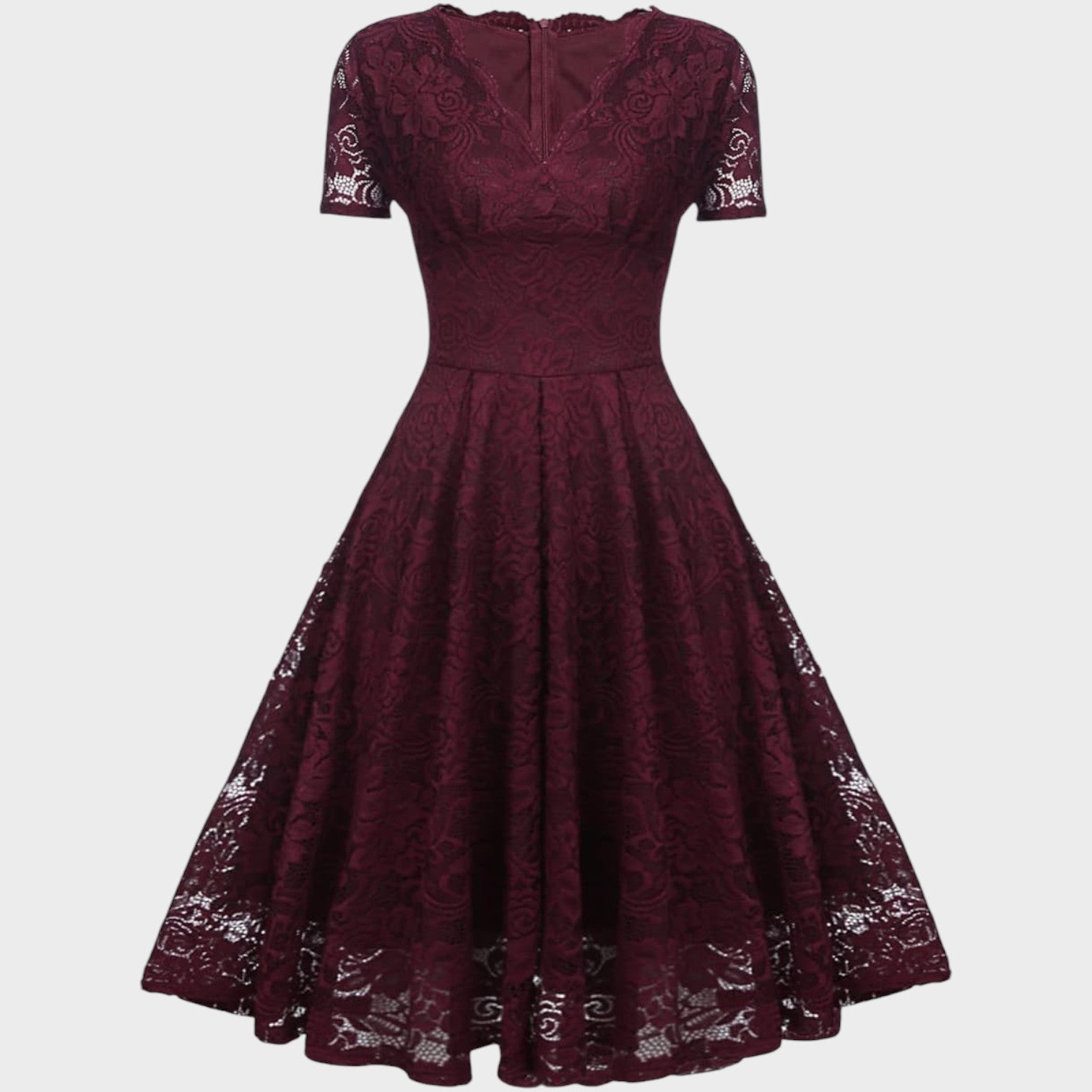 Mara - Vestido de Encaje Floral