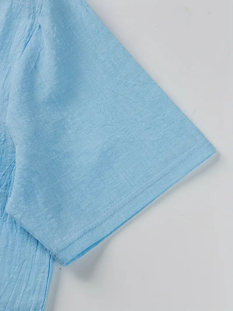 Savrani™ | Camisa elegante de mangas cortas