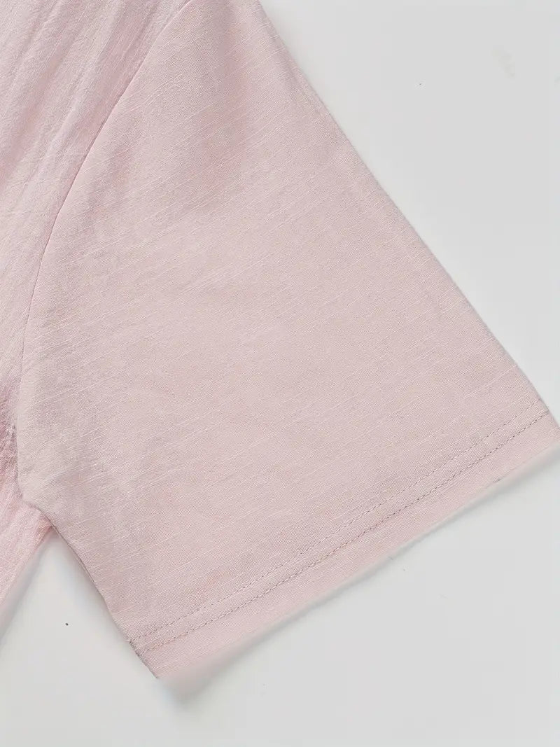 Savrani™ | Camisa elegante de mangas cortas