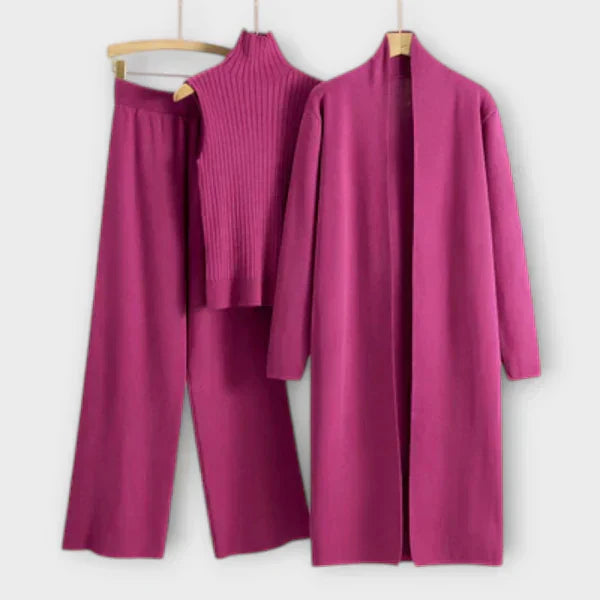 Sandra - Conjunto elegante de 3 piezas