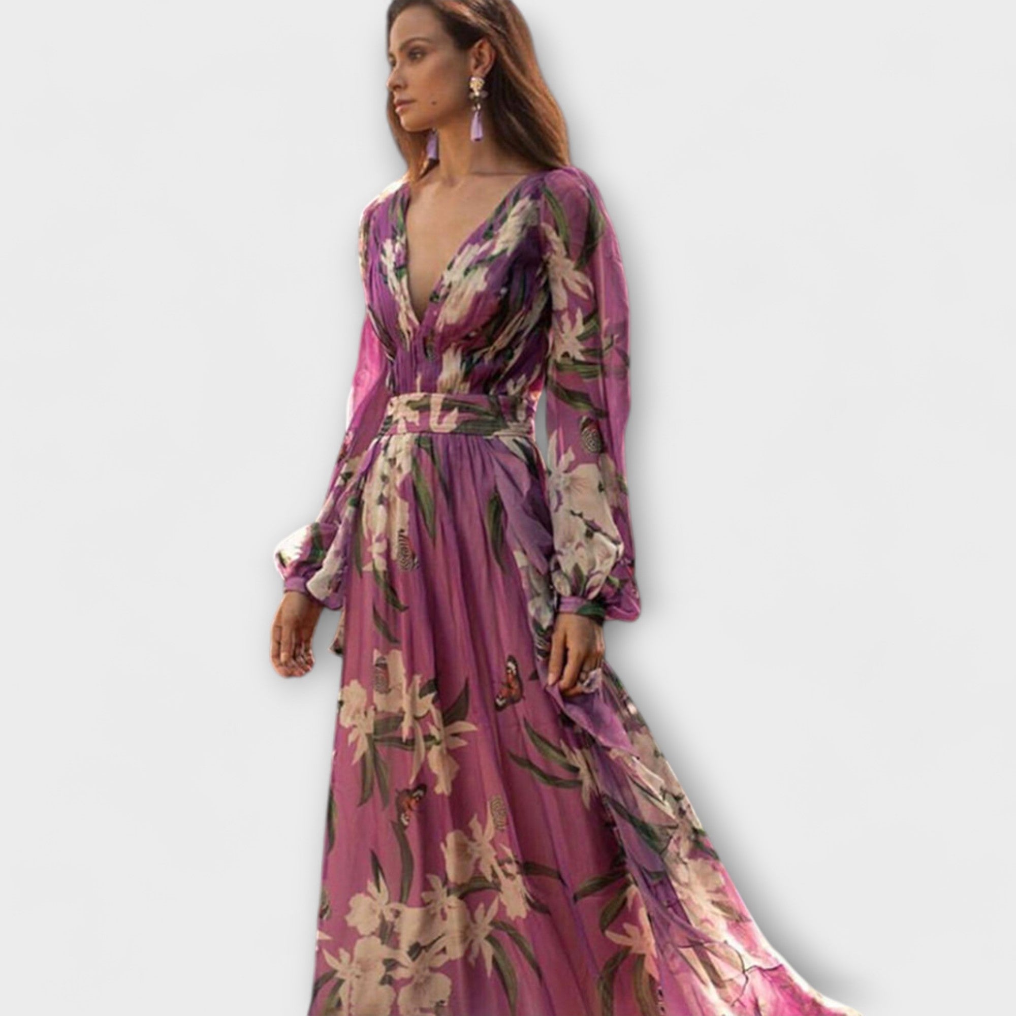 Cláudia - Vestido maxi elegante de alta calidad