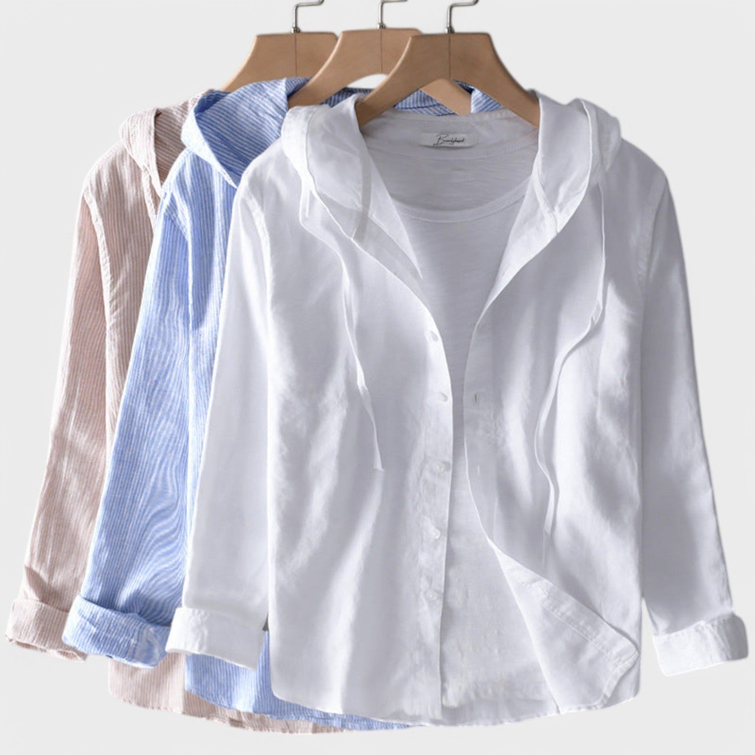 Clara - Blusa de Algodón con Capucha