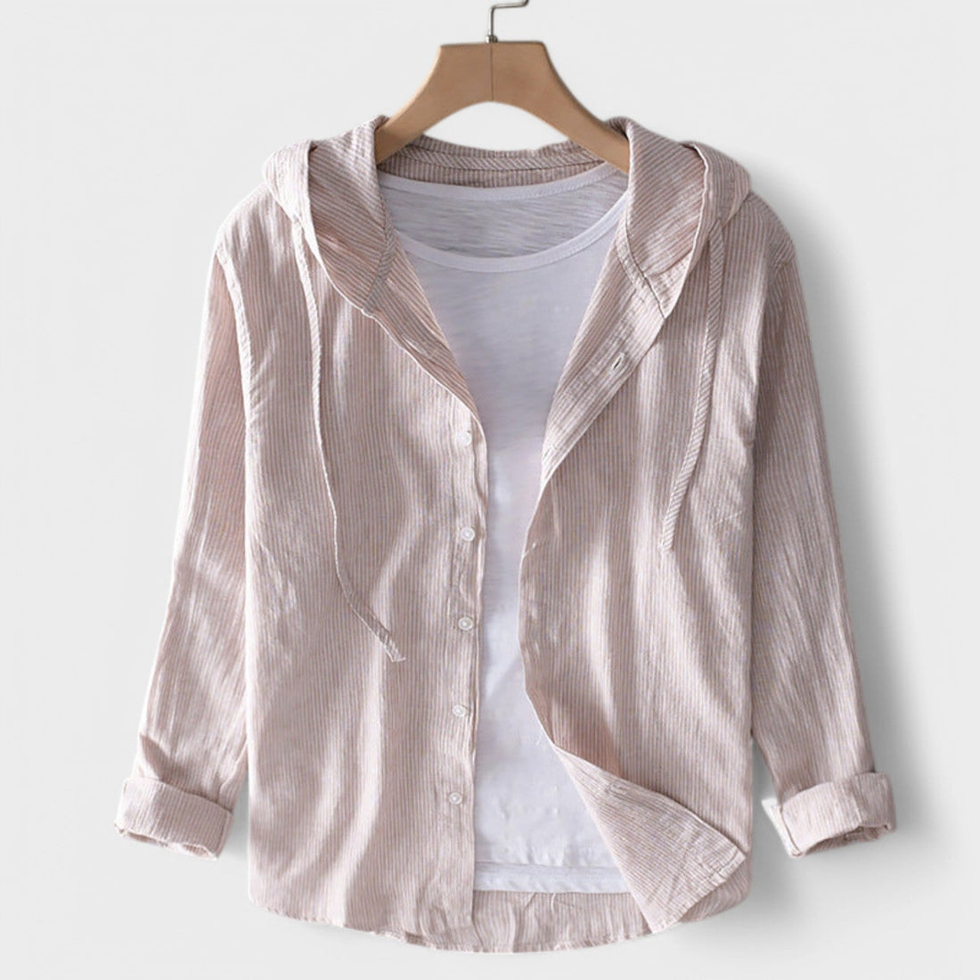 Clara - Blusa de Algodón con Capucha