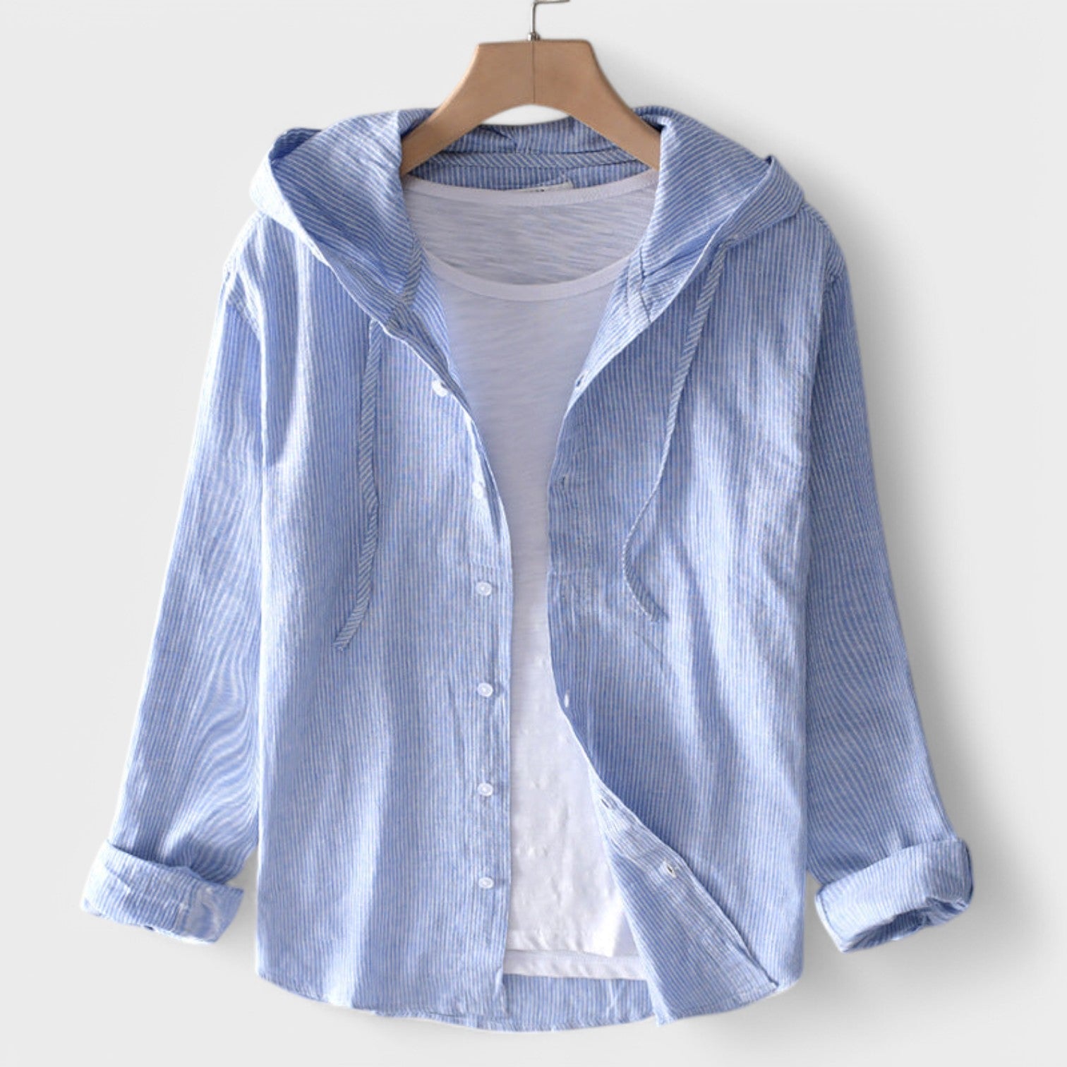 Clara - Blusa de Algodón con Capucha