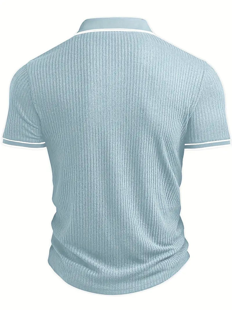 Savrani™ | Polo elegante de mangas cortas