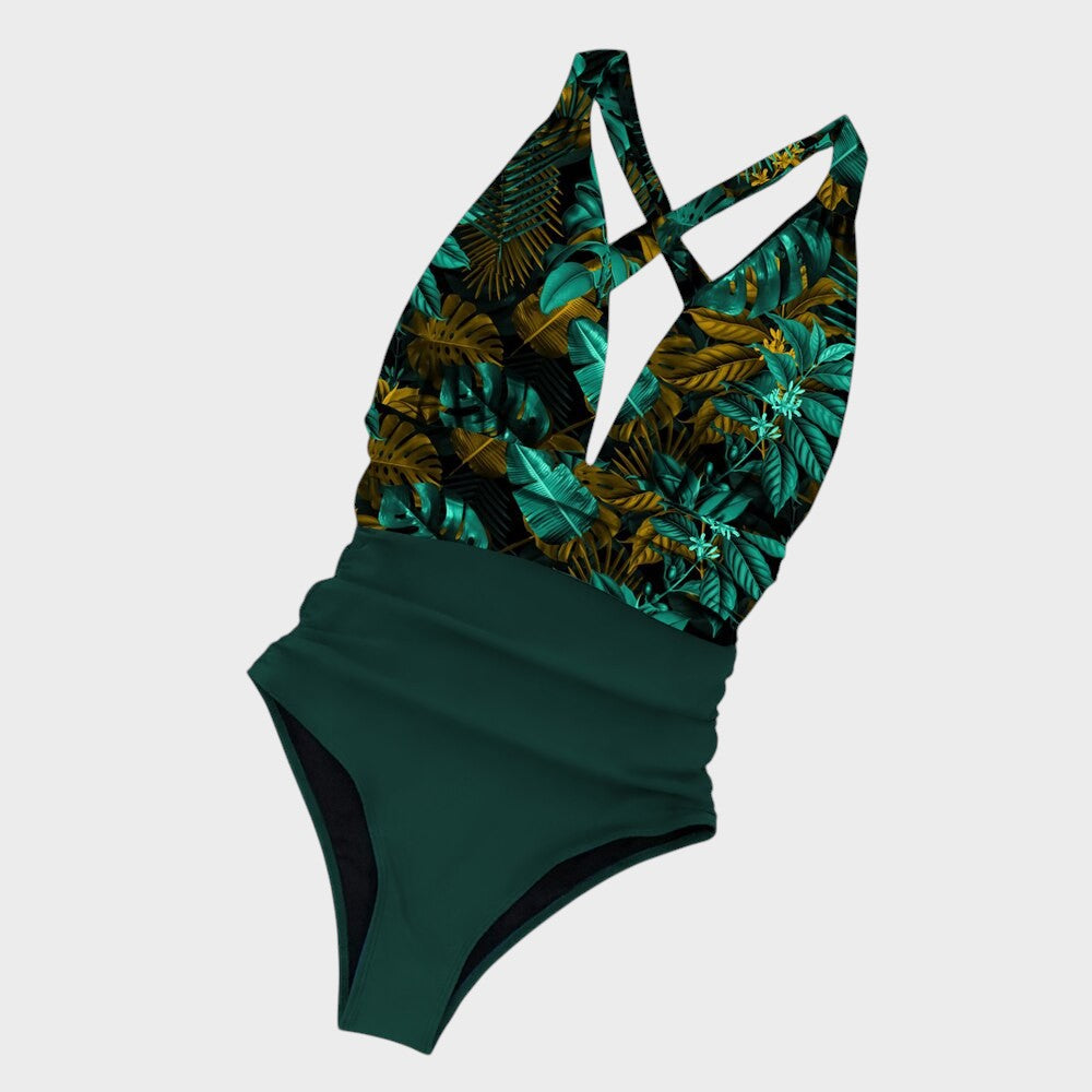 Joana - Traje de Baño Elegante con Cintura Alta