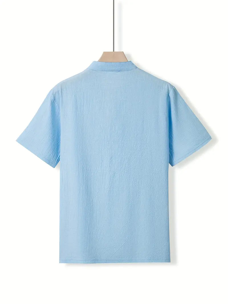 Savrani™ | Camisa elegante de mangas cortas