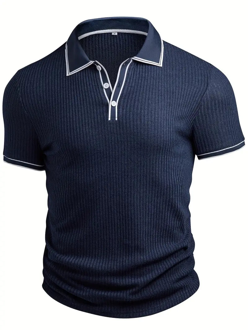 Savrani™ | Polo elegante de mangas cortas