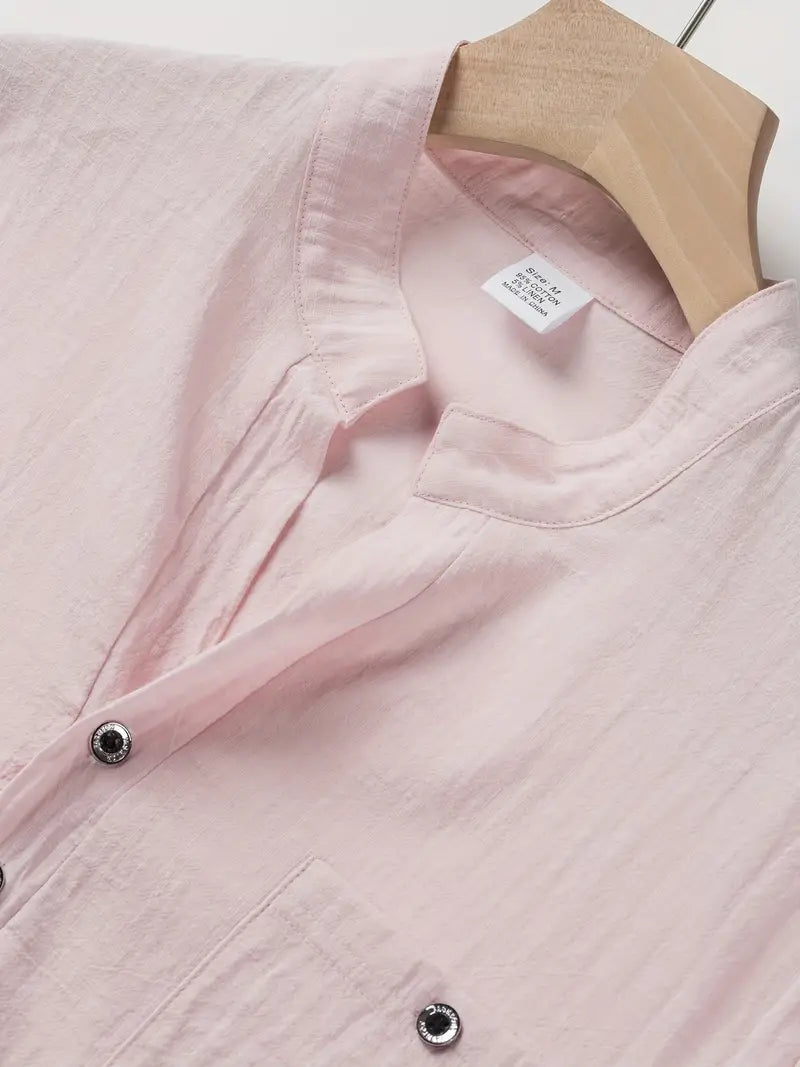 Savrani™ | Camisa elegante de mangas cortas