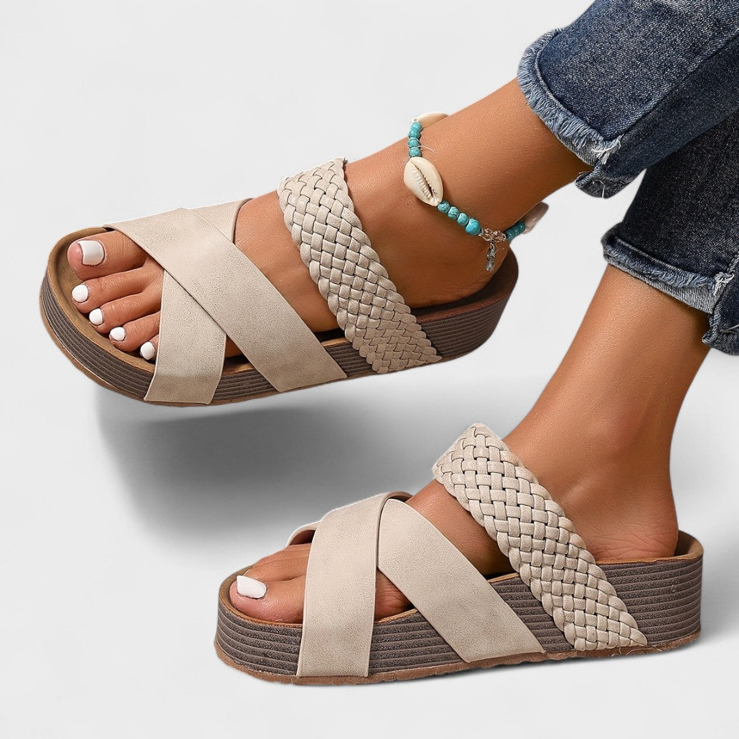 Bianca - Sandalias Ortopédicas Vintage