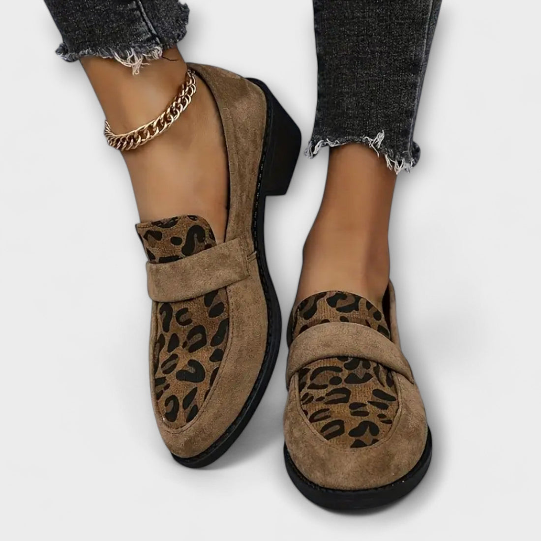 Camila - Zapatos elegantes con estampado de leopardo