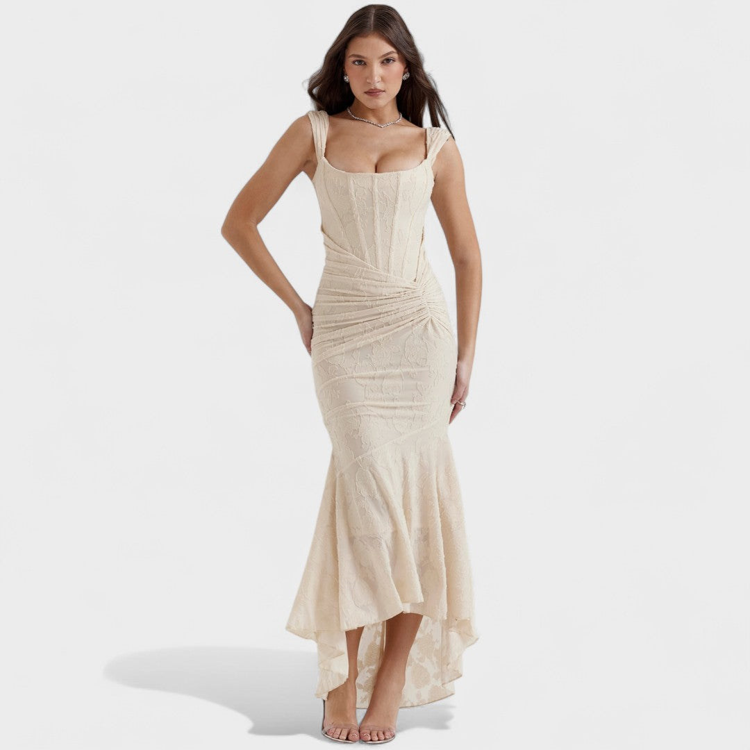 Eduarda - Vestido de Silueta Romántica