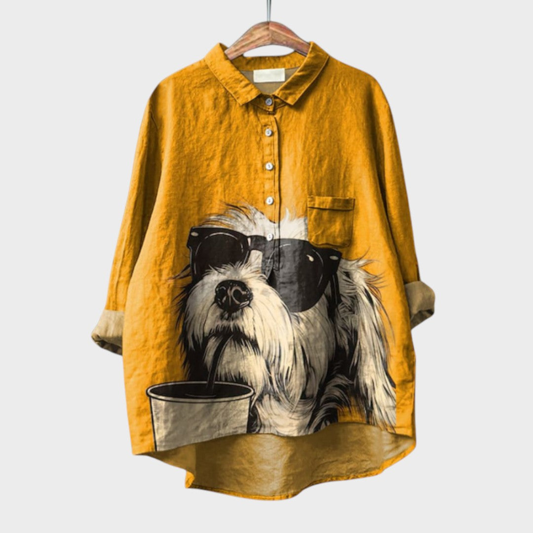 Eduarda - Blusa clásica