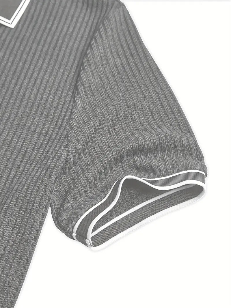 Savrani™ | Polo elegante de mangas cortas