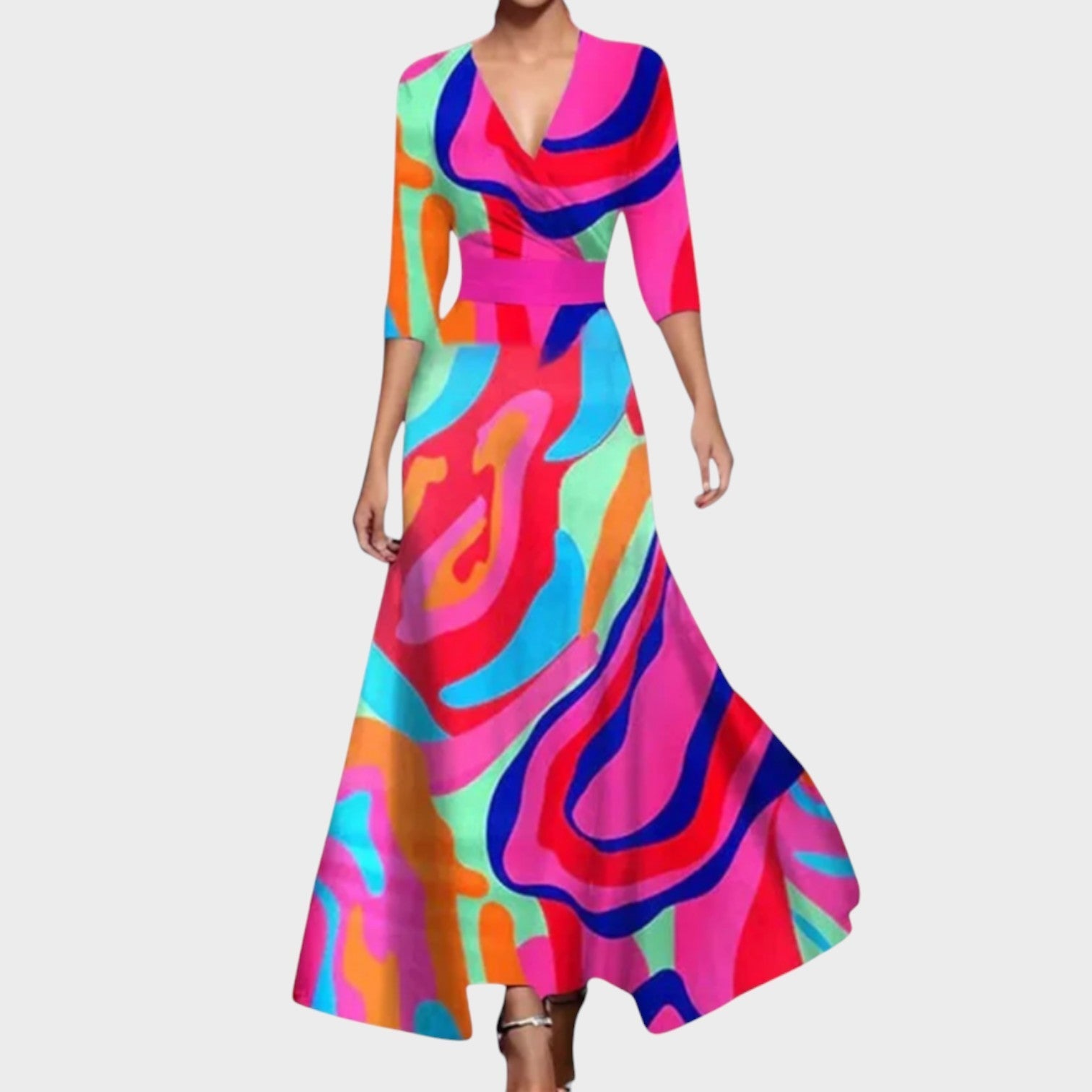 Isadora - Vestido maxi premium hecho a mano