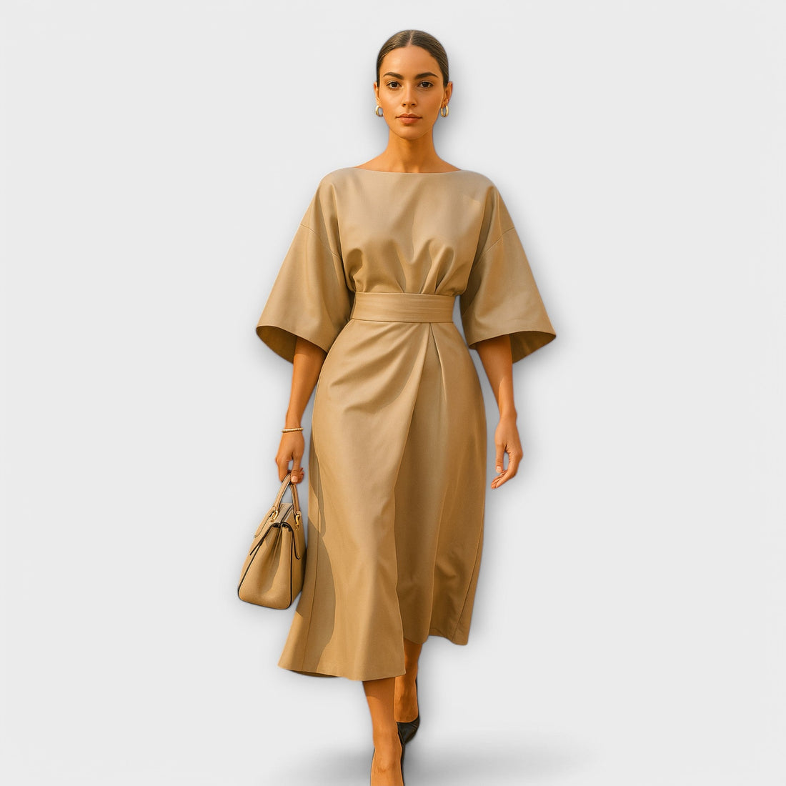 Sonia - Vestido elegante con mangas