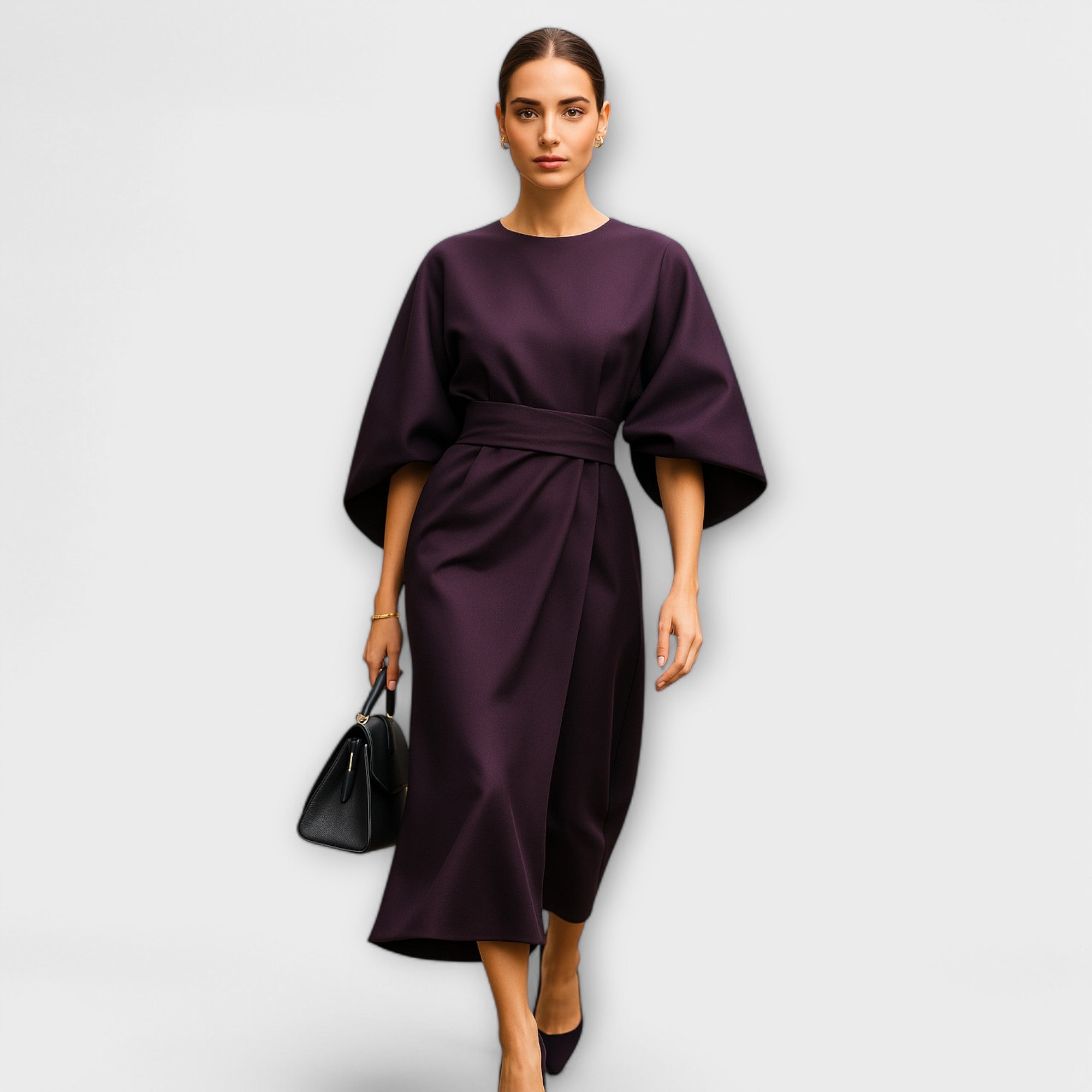 Sonia - Vestido elegante con mangas