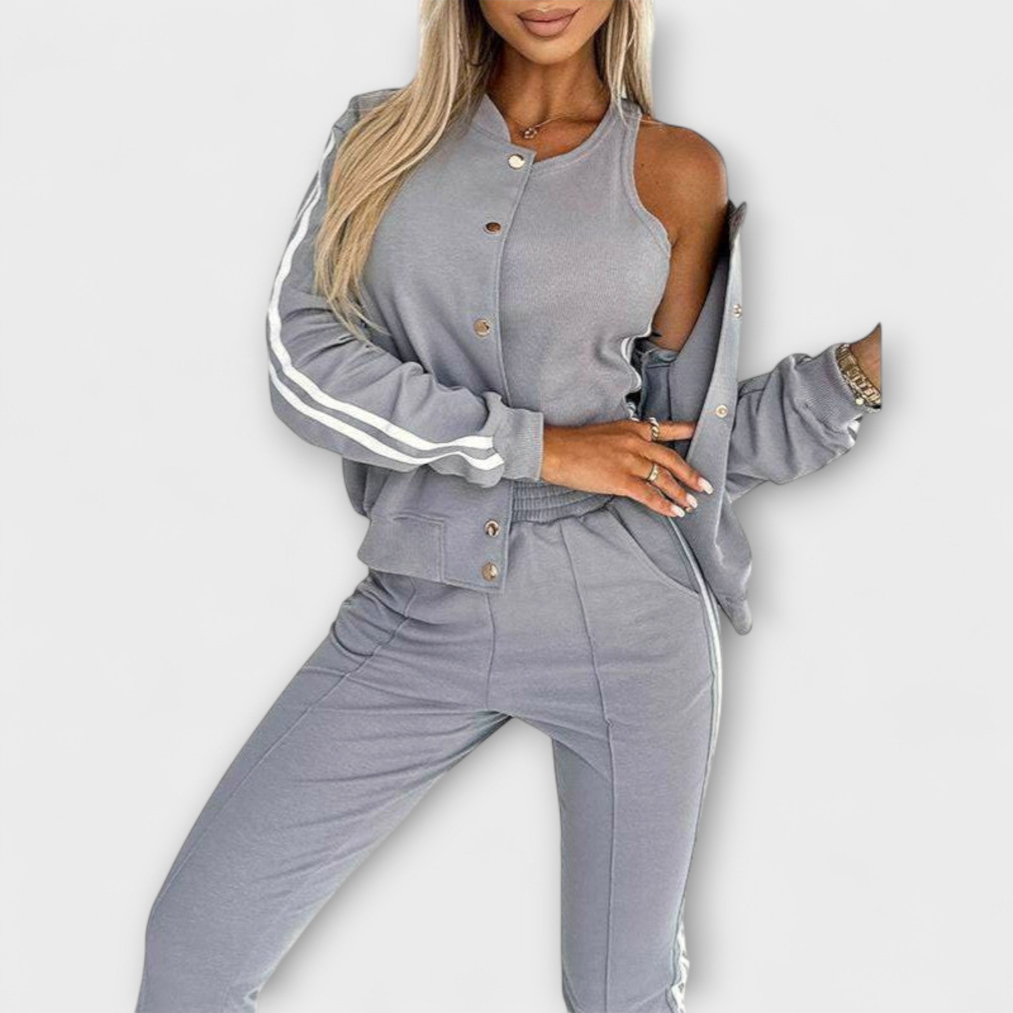 Eulalia - Conjunto de chaqueta, chaleco y pantalones