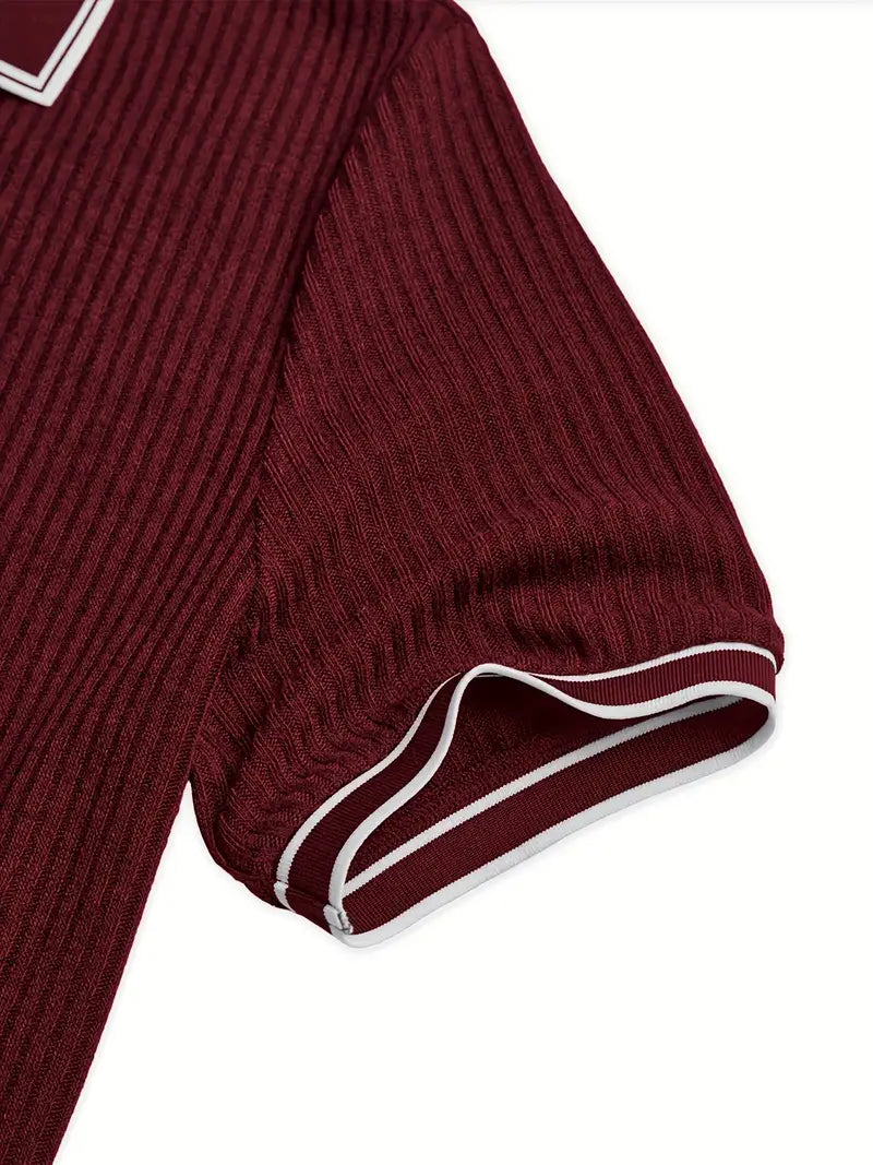 Savrani™ | Polo elegante de mangas cortas