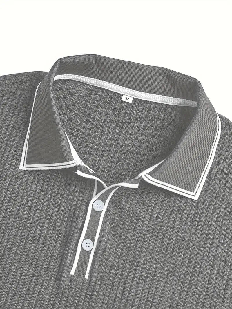 Savrani™ | Polo elegante de mangas cortas