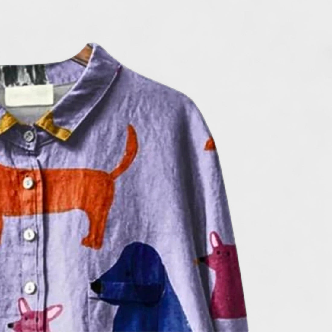 Elisabete - Camisa con patrones para señora