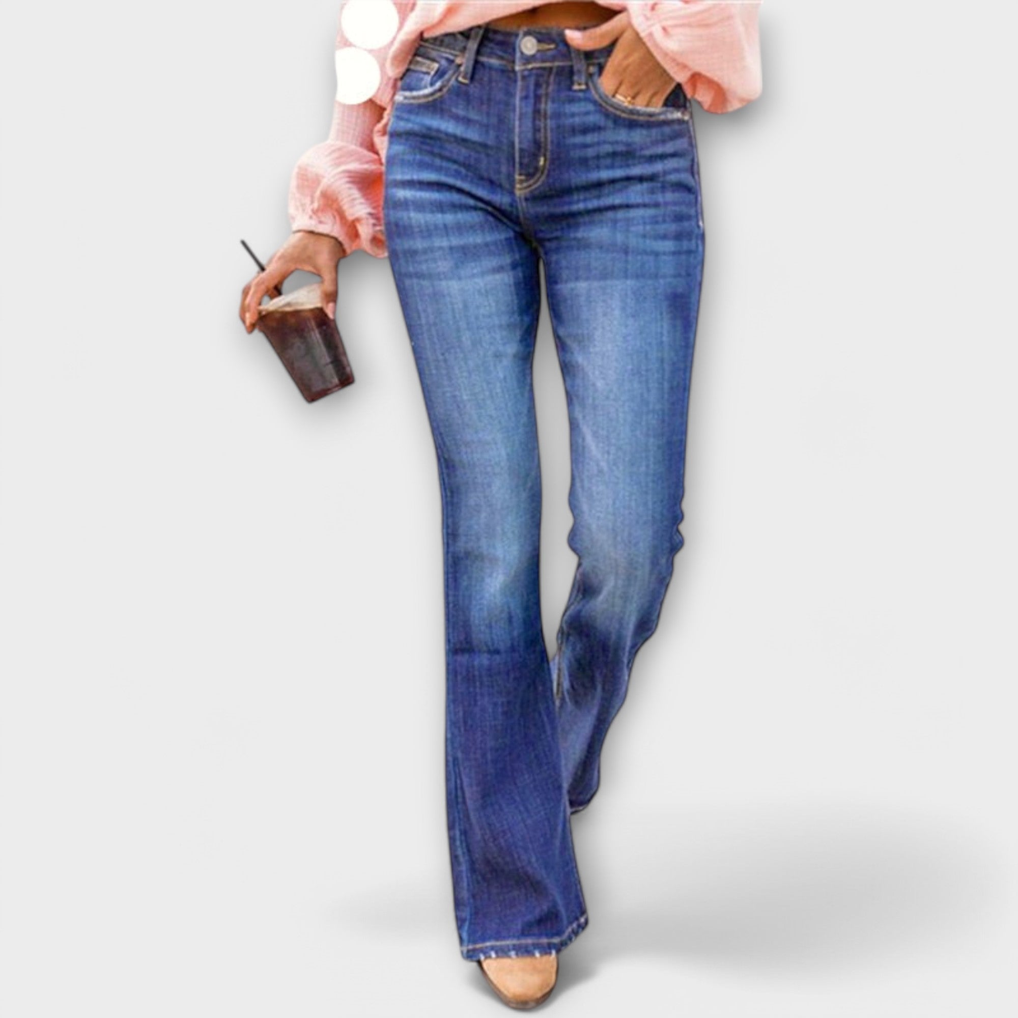 Andreia - Pantalones elásticos cómodos