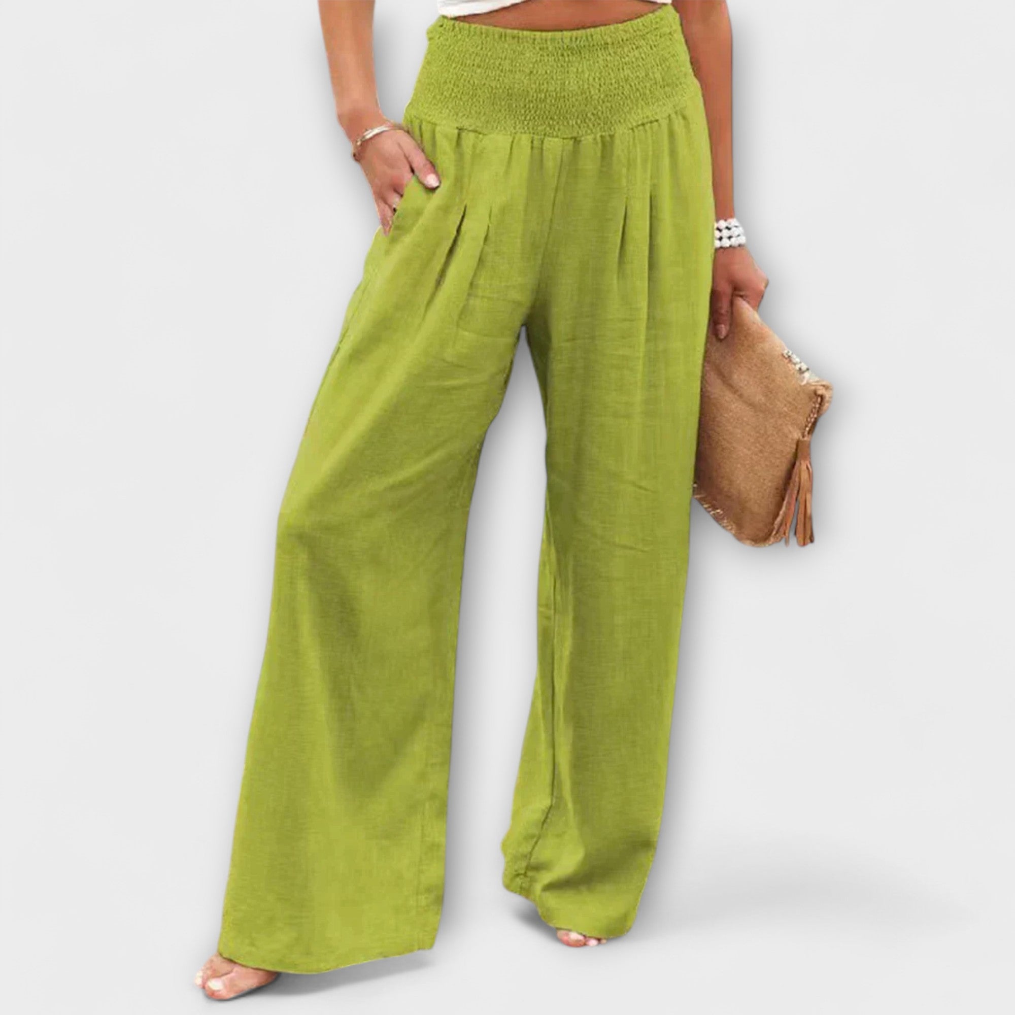 Celeste - Pantalones frescos y con estilo