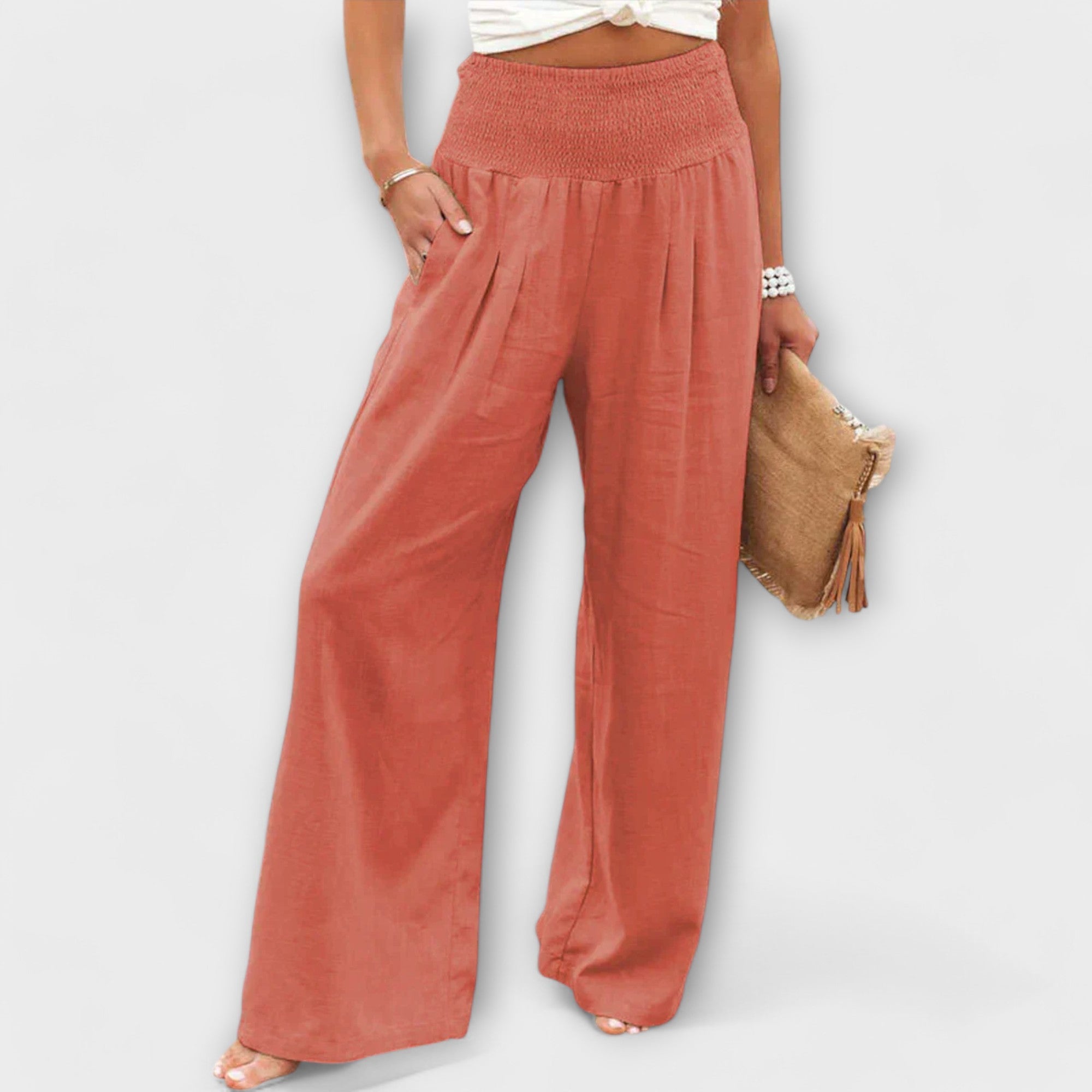 Celeste - Pantalones frescos y con estilo
