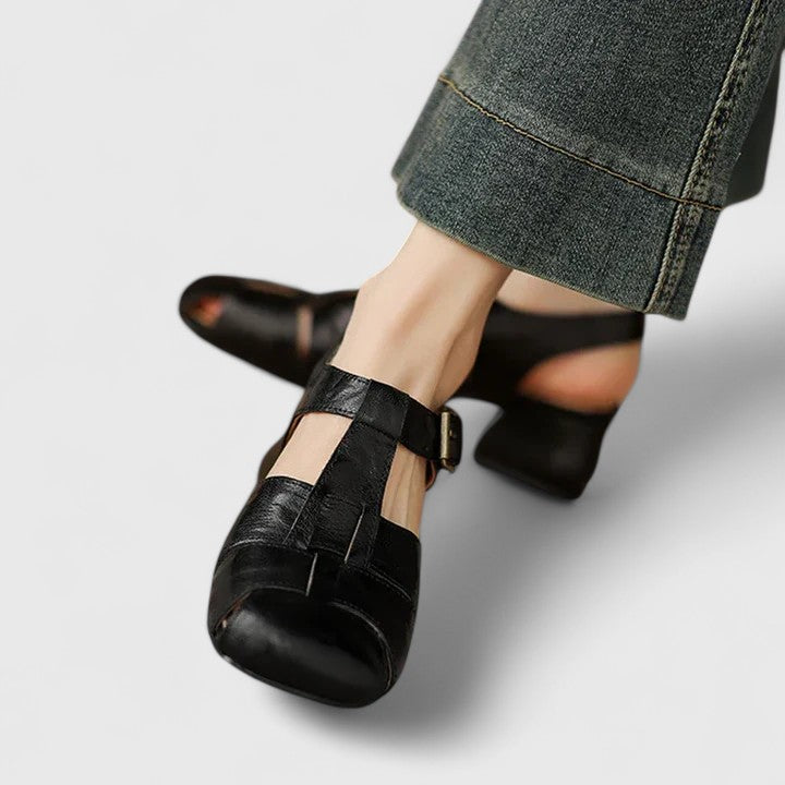 Diana - Sandalias elegantes de cuero