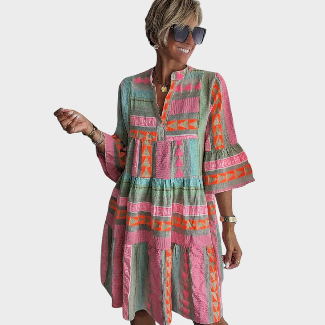 Bianca – Vestido Boho Fresco y Ligero