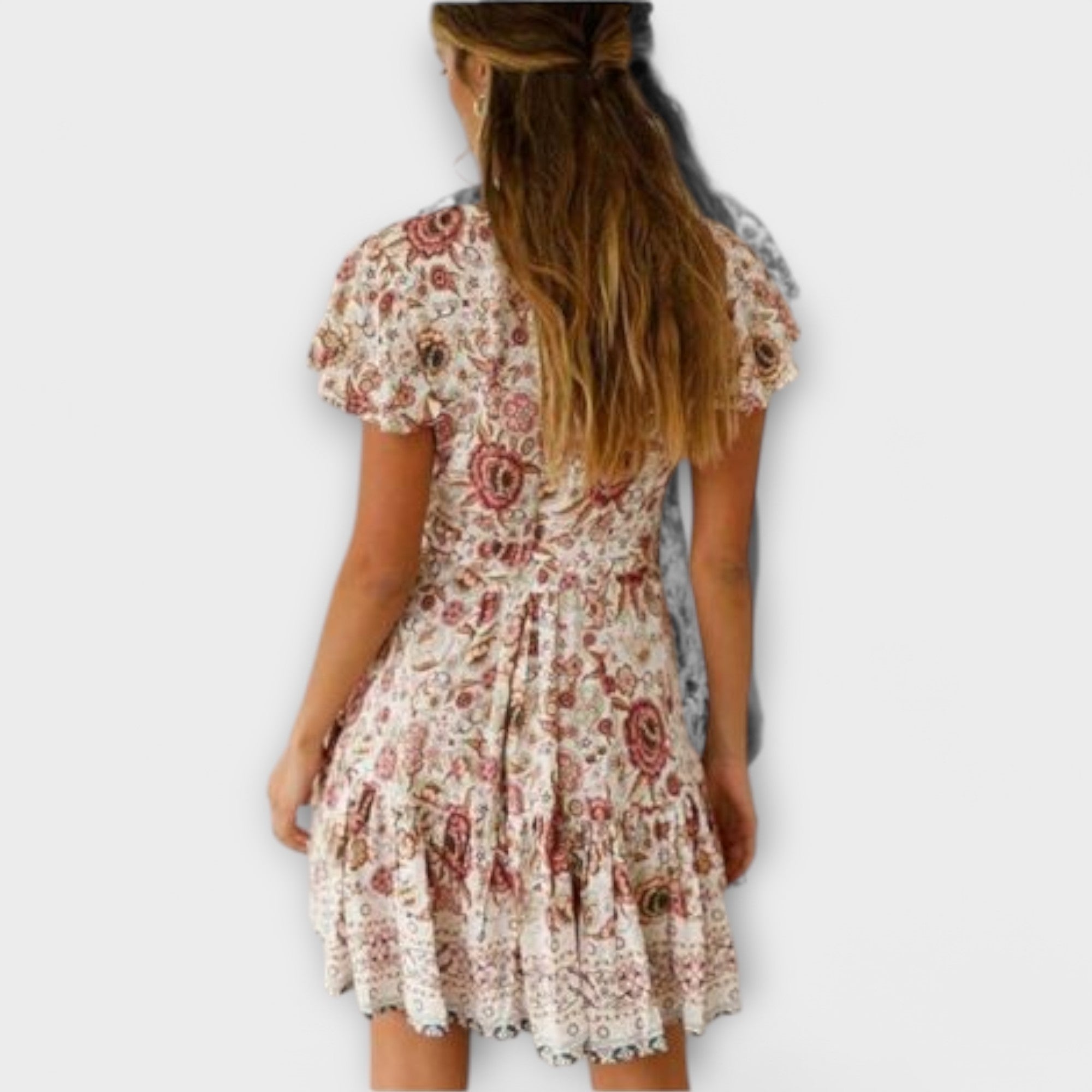 Adélia - Vestido corto boho